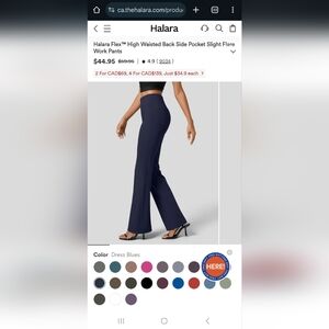 Halara Large Navy Women's Pants